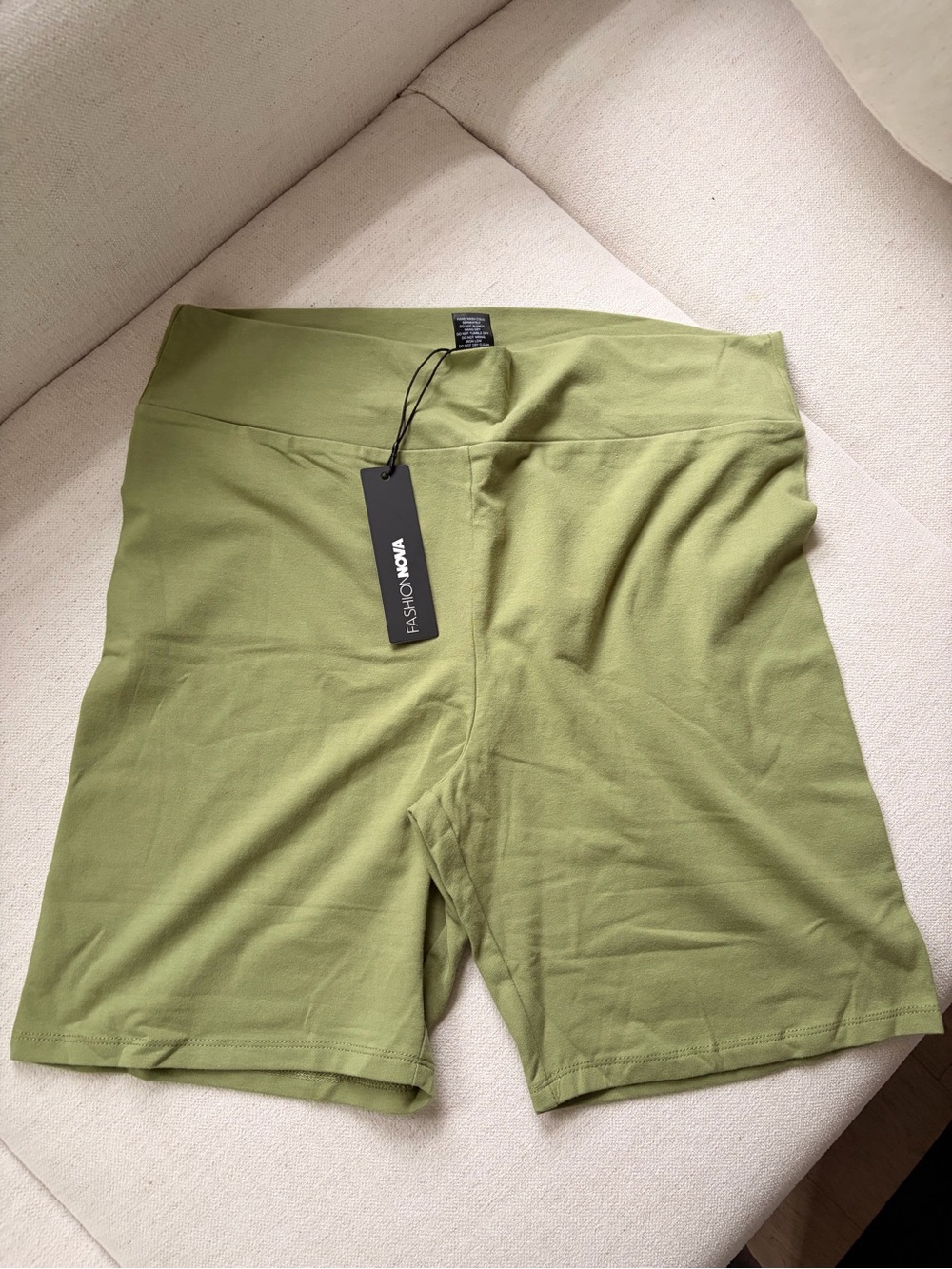 FashionNova biker shorts, set of two size xl